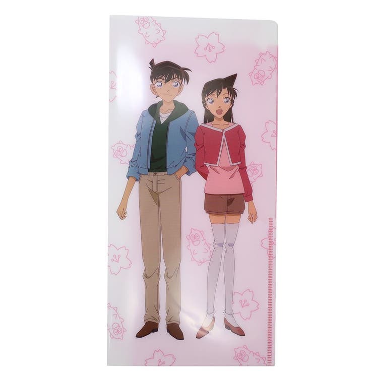 cinemacollection 名探偵コナン Wチケットホルダー ファイル 新一＆蘭 マリモクラフト プチギフト アニメキャラクター グッズ シネマコレクション 文房具