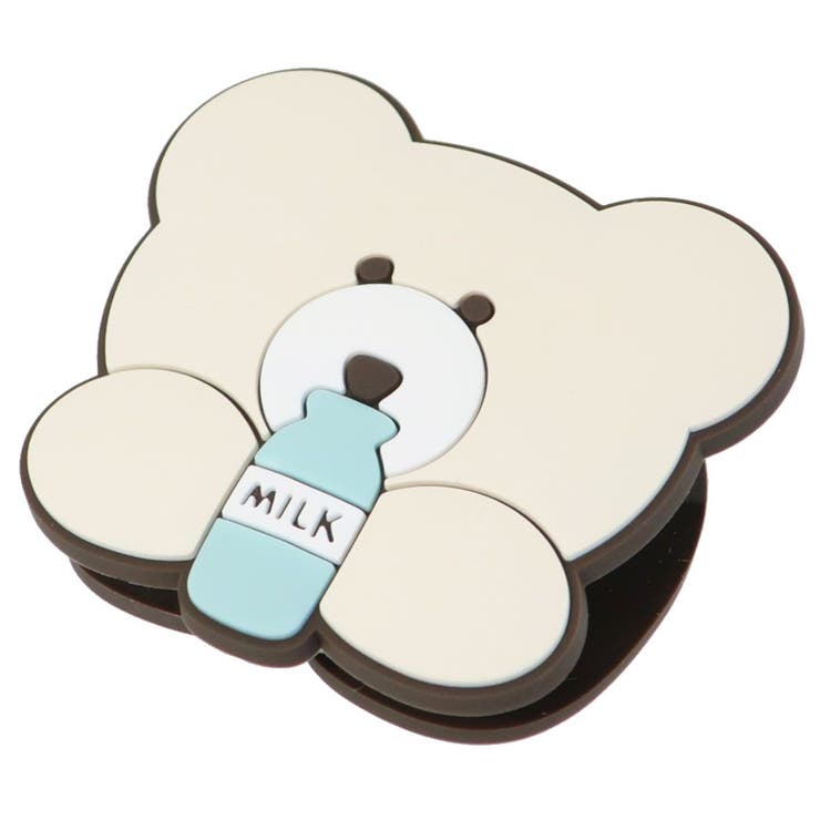 cinemacollection モコモカ クリップ ラバークリップ クリーム クーリア 事務用品文具 かわいい グッズ シネマコレクション 文房具