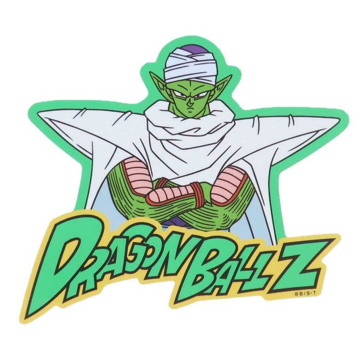cinemacollection ドラゴンボールZ ビッグシール アウトドアステッカー ピッコロ ロゴ スモールプラネット ビニールステッカー デコシール 耐水性 耐候性 アニメキャラクター グッズ 文房具