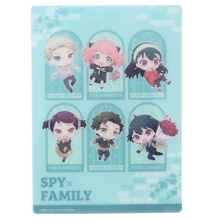 cinemacollection スパイファミリー SPY FAMILY 下敷き 下じき レンガ おっこち2 少年ジャンプ カミオジャパン 新学期準備文具 小学...