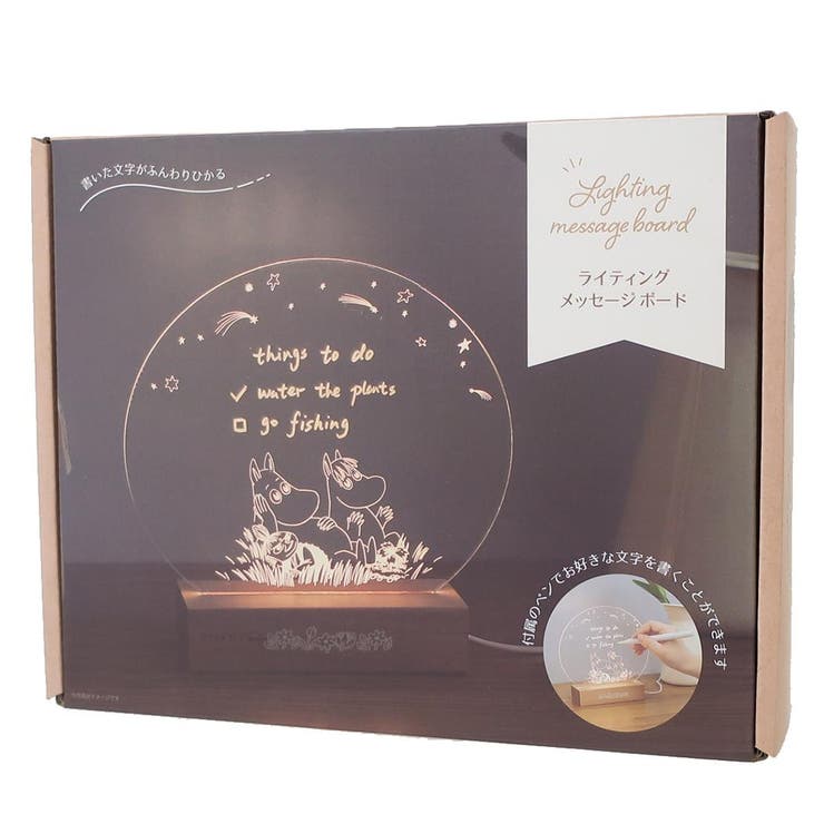 【10％OFFクーポン！11/27(木)1:59まで】cinemacollection ムーミン メッセージボード ライティングメッセージボード 星空 北欧 ティーズファクトリー インテリア雑貨 キャラクター グッズ 文房具