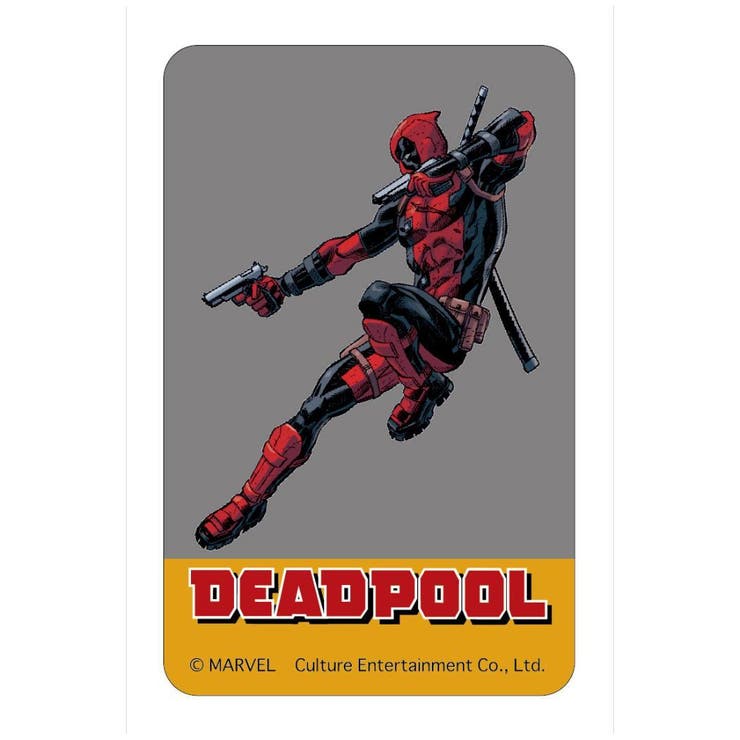 【10％OFFクーポン！2/10(火)1:59まで】cinemacollection デッドプール シール まじかる百貨店ステッカー 1 MARVEL カルチュア エンタテインメント 絵が動く 変化 キャラクター グッズ 文房具