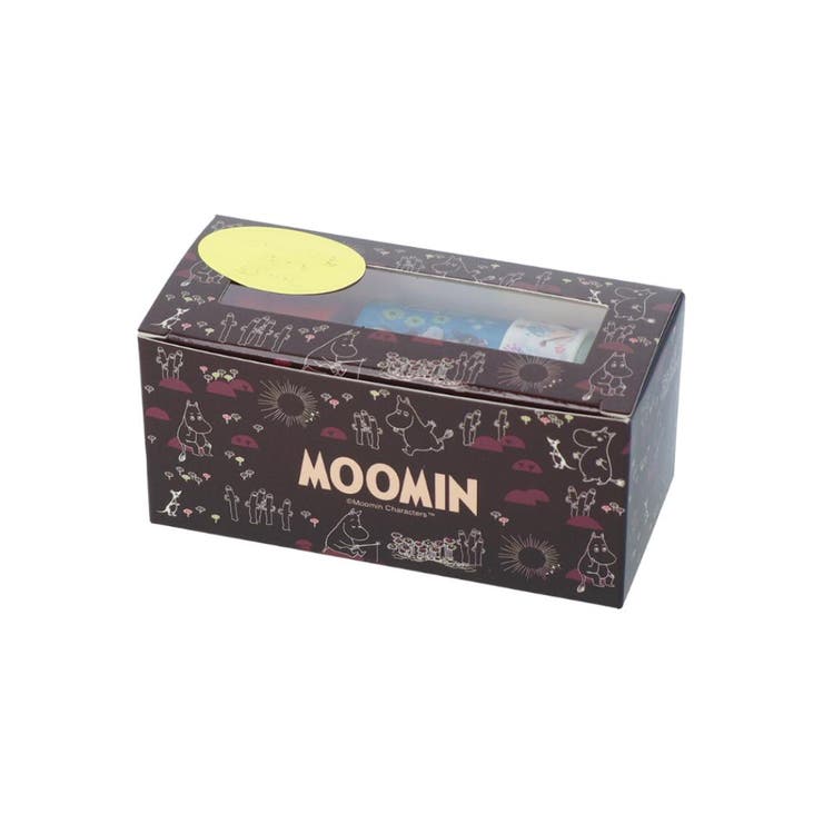 【10％OFFクーポン！11/27(木)1:59まで】cinemacollection ムーミン マスキング マスキングテープ4個パック なかまA 北欧 サンスター文具 デコシール 手帳シール キャラクター グッズ 文房具