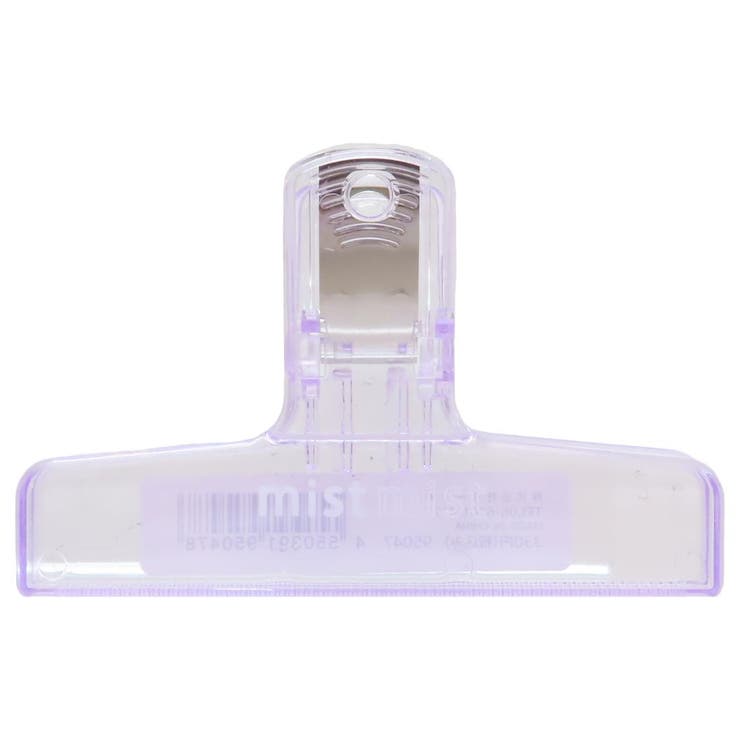 【ポイント2倍＆クーポン！3/11(水) 1:59まで】cinemacollection ミストミスト クリップ ブッククリップ パープル クーリア 本 ノート 固定 書類留め シンプル グッズ 文房具