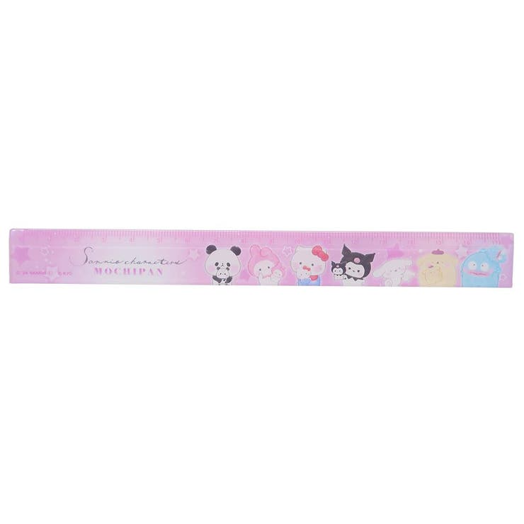 cinemacollection サンリオxもちぱん ものさし スリム17cm定規 nui party サンリオ カミオジャパン 新..