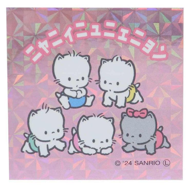 cinemacollection ニャニィニュニェニョン ステッカー コレキラステッカー サンリオ カミオジャパン デコシール キャラクター グッズ 文房具