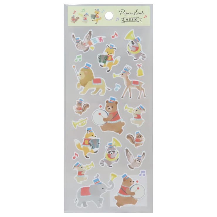 cinemacollection シールシート ペーパーシール ミュージック アクティブコーポレーション デコシール かわいい グッズ 文房具