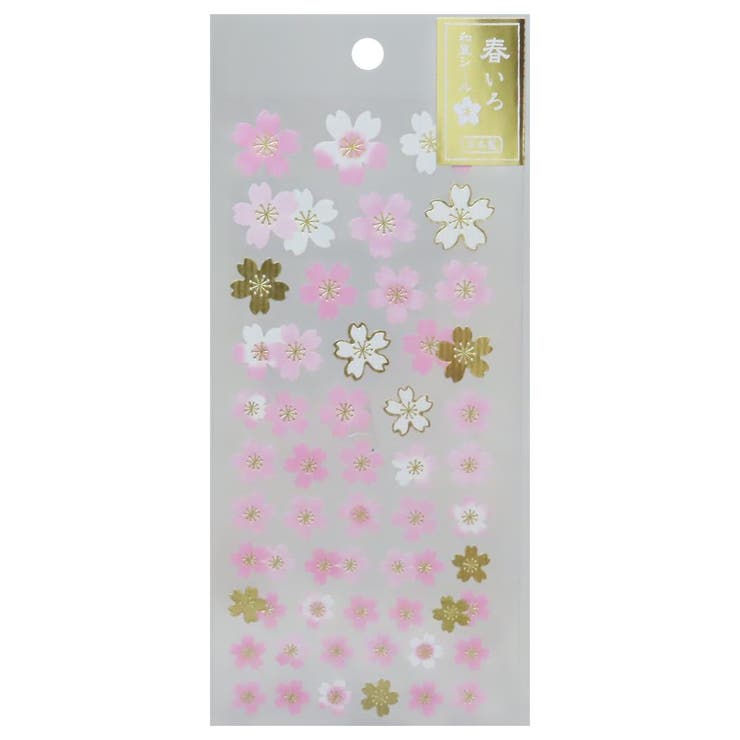 cinemacollection シールシート 春いろ和風シール 580h アクティブコーポレーション デコシール かわいい グッズ 文房具