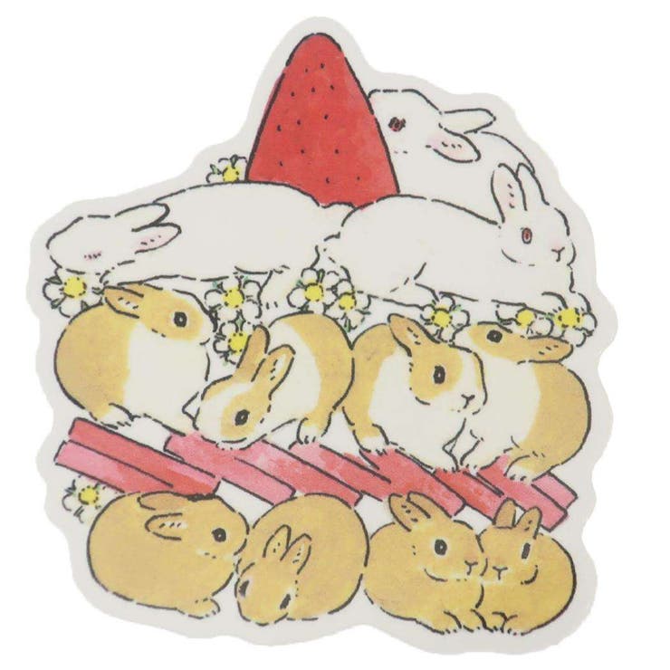 cinemacollection 森山標子 ダイカットシール ステッカー いちごのショートケーキ SP-162 アクティブコーポレーション デコシール かわいい グッズ 文房具