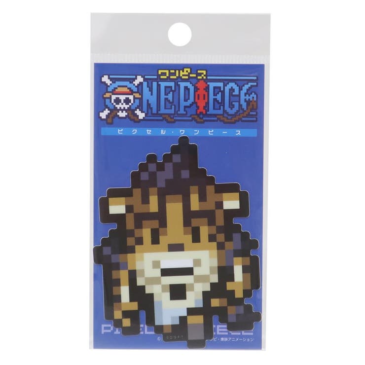 【10%OFFクーポン!11/27(木)1:59まで】cinemacollection ワンピース ダイカットシール ビニールステッカー ピクセル ルッチ エッ...