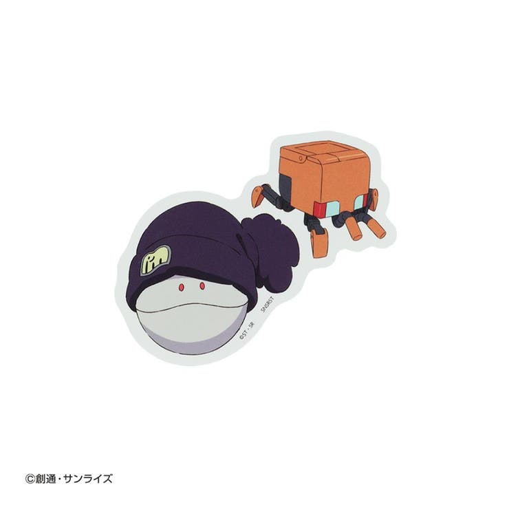 cinemacollection 機動戦士Gundam GQuuuuuuX ダイカットシール ステッカー ハロ＆コンチ サンスター文具 デコシール アニメキャラクター グッズ 文房具
