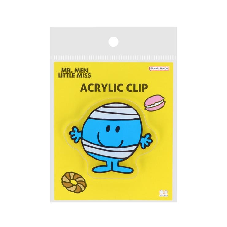 cinemacollection ミスターメン＆リトルミス クリップ アクリルクリップ M＆L ミスター バンプ サンスター文具 事務用品 キャラクター グッズ 文房具