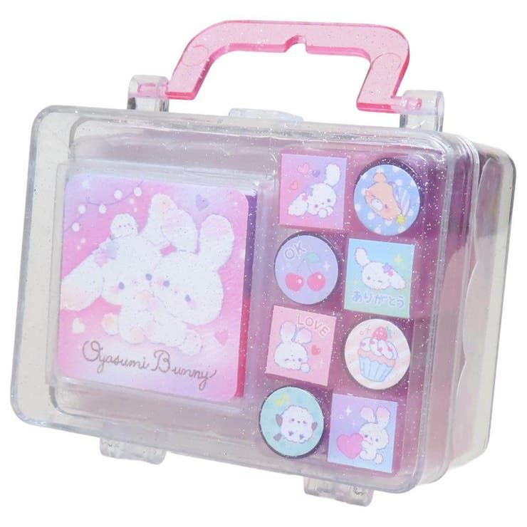 cinemacollection はんこセット スタンプセット おやすみバニー クーリア 手帳デコ かわいい グッズ 文房具