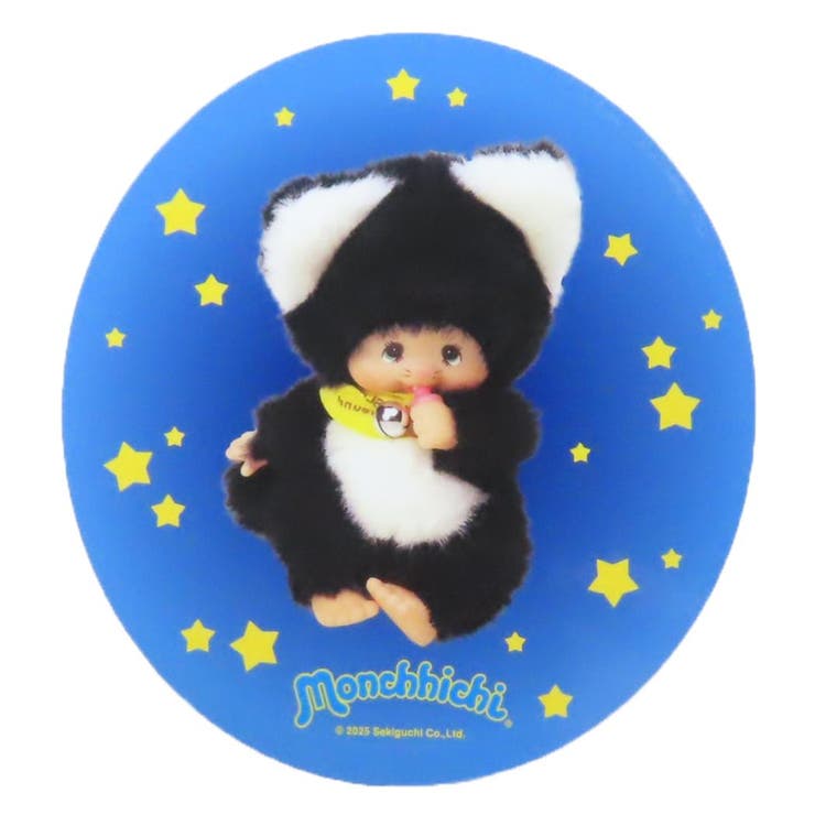 cinemacollection モンチッチ ビッグシール アウトドアステッカー ねこ スモールプラネット ビニールステッカー デコシール 耐水性 耐候性 キャ...