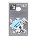 【10%OFFクーポン!11/27(木)1:59まで】cinemacollection ワンピース ビニールシール ダイカットミニステッカー サンジ海賊旗 少年...