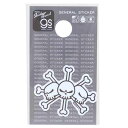 【10%OFFクーポン!11/27(木)1:59まで】cinemacollection ワンピース ビニールシール ダイカットミニステッカー 黒ひげ海賊旗 少年...