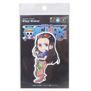 【10%OFFクーポン!11/27(木)1:59まで】cinemacollection ワンピース ダイカットシール ビニールステッカー ロビン SD 少年ジャ...