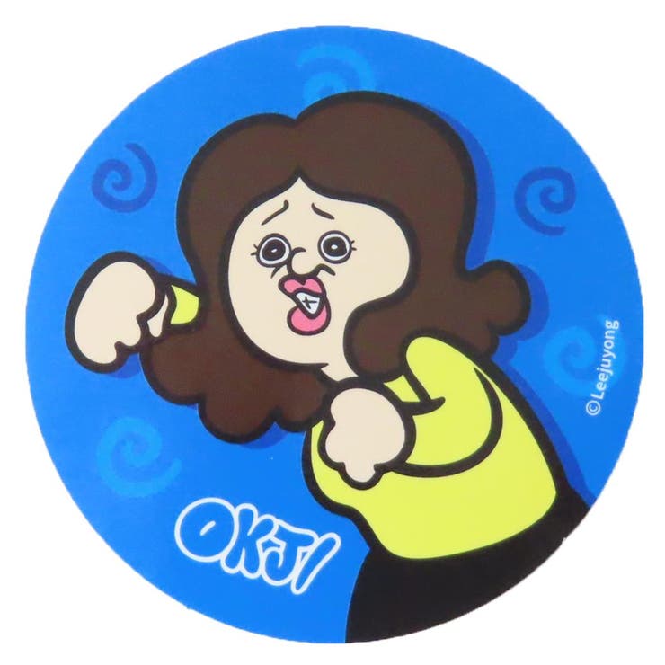 cinemacollection パンパンくんの日常 ダイカットシール 耐水ステッカー オクジ 丸BL S&C デコレーション キャラクター グッズ 文房具