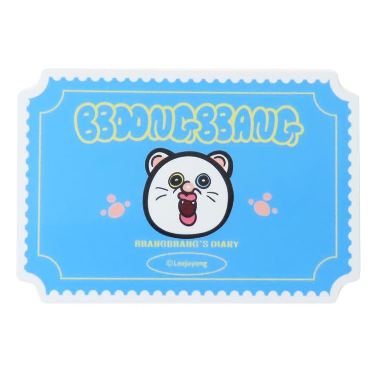 cinemacollection パンパンくんの日常 ダイカットシール 耐水ステッカー ねこ S&C デコレーション キャラクター グッズ 文房具