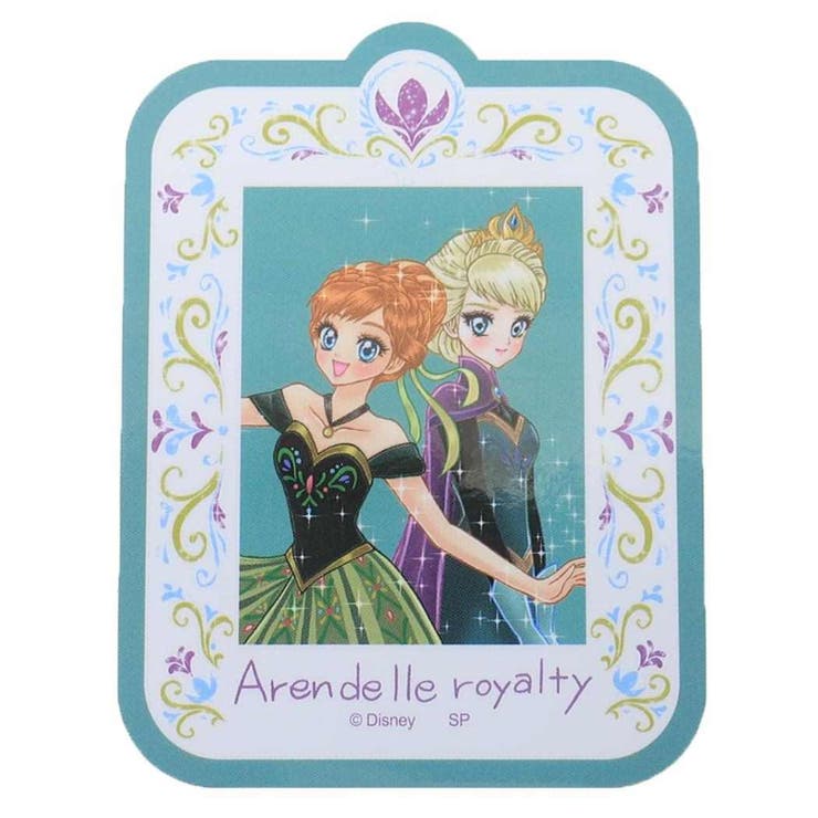【10％OFFクーポン！2/10(火)1:59まで】cinemacollection アナと雪の女王x中川翔子 ダイカットシール キャラクターステッカー フローズンアートコレクション 戴冠式 ディズニー スモールプラネット ダイカットビニールステッカー