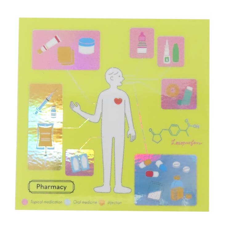 【10％OFFクーポン！11/27(木)1:59まで】cinemacollection STUDY HOLIC ダイカットシール オーロラステ..