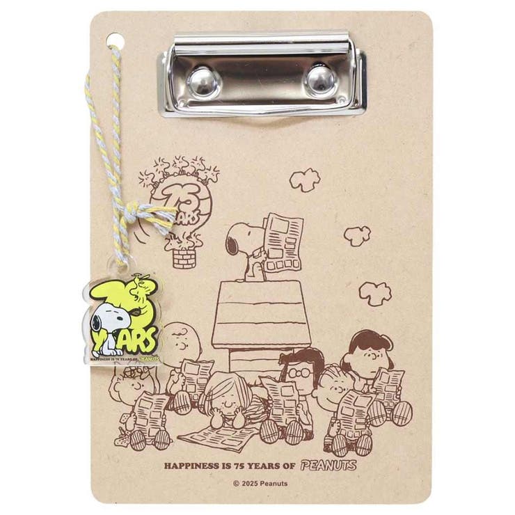 cinemacollection スヌーピー バインダー ウッドバインダー 75周年デザイン ピーナッツ ナガノファクトリー 新学期準備文具 事務用品 キャラクター グッズ 文房具