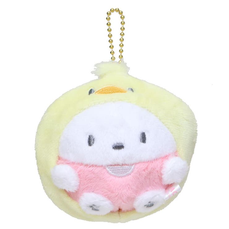 【10％OFFクーポン！2/23(月)1:59まで】cinemacollection ポチャッコ マスコット かくれぬいキーホルダー サンリオ カミオジャパン ミニぬいぐるみボールチェーン キャラクター グッズ 小物