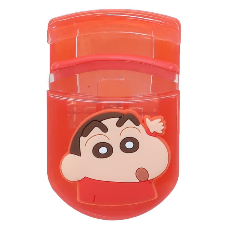 cinemacollection クレヨンしんちゃん コスメ雑貨 マスコット付きアイラッシュカーラー レッド アイプランニング メイク用品 化粧 アイメイク アニメキャラクター グッズ メイク小物