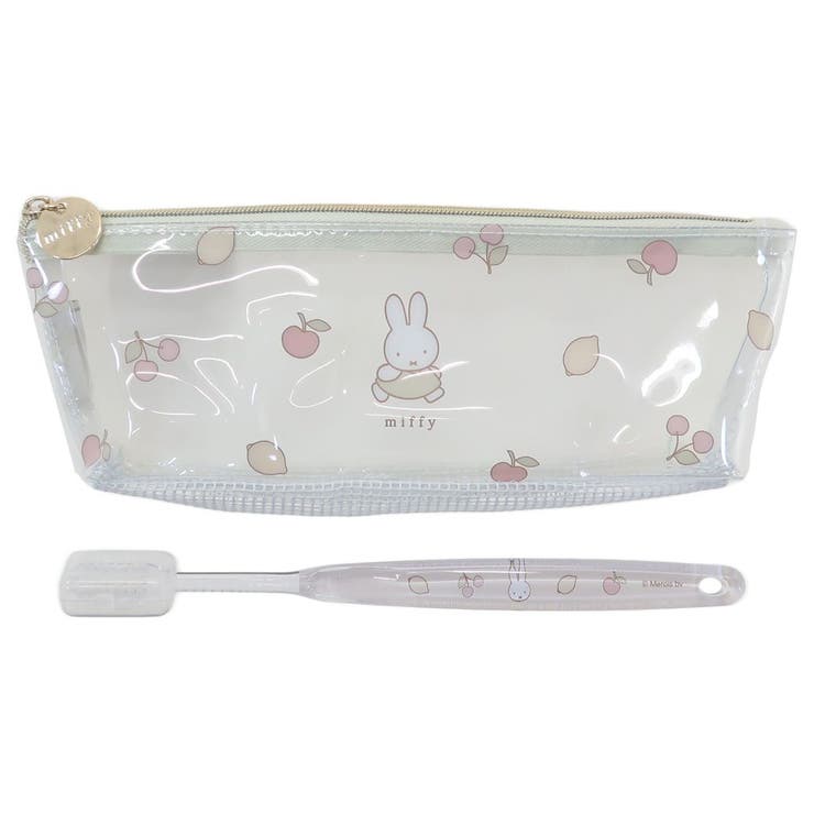 【10％OFFクーポン！11/27(木)1:59まで】cinemacollection ミッフィー 歯磨きセット 歯ブラシポーチ フ..