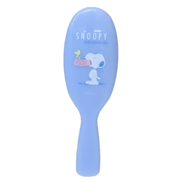 cinemacollection スヌーピー ヘアブラシ 取手付きスムースヘアブラシ ウッドストック ピーナッツ ティーズファクトリー かわいい キャラクター グッズ ヘアケア