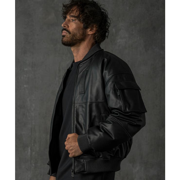 SHIFFON C DIEM カルペディエム オーバーサイズMA-1ジャケット メンズ おしゃれ かっこいい ブランド アウター(コート・ジャケットなど)