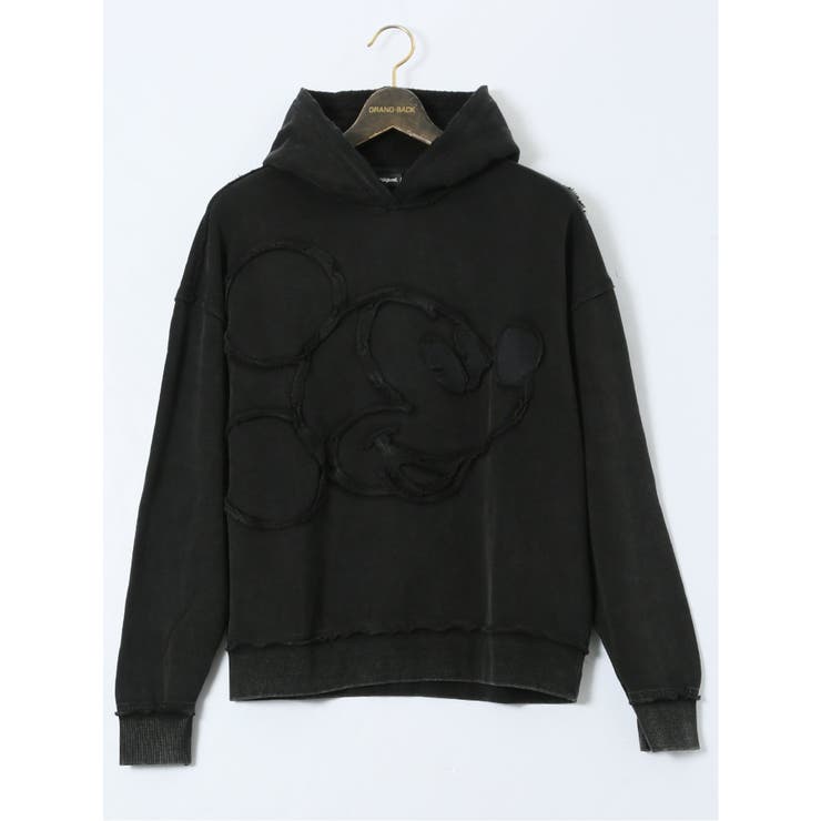【10％OFFクーポン！1/16(金)1:59まで】TAKA-Q MEN 【大きいサイズ】デシグアル/Desigual Disney ミッキーマウス フーディ トップス