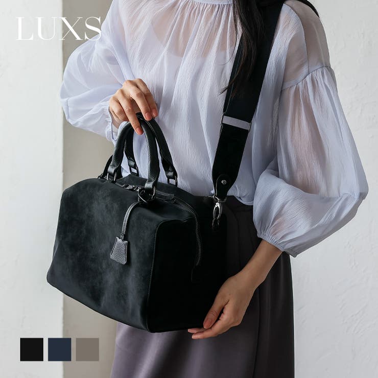 【10％OFFクーポン！11/27(木)1:59まで】Vita Felice スエードタッチ2wayボストンバッグ バッグ・鞄