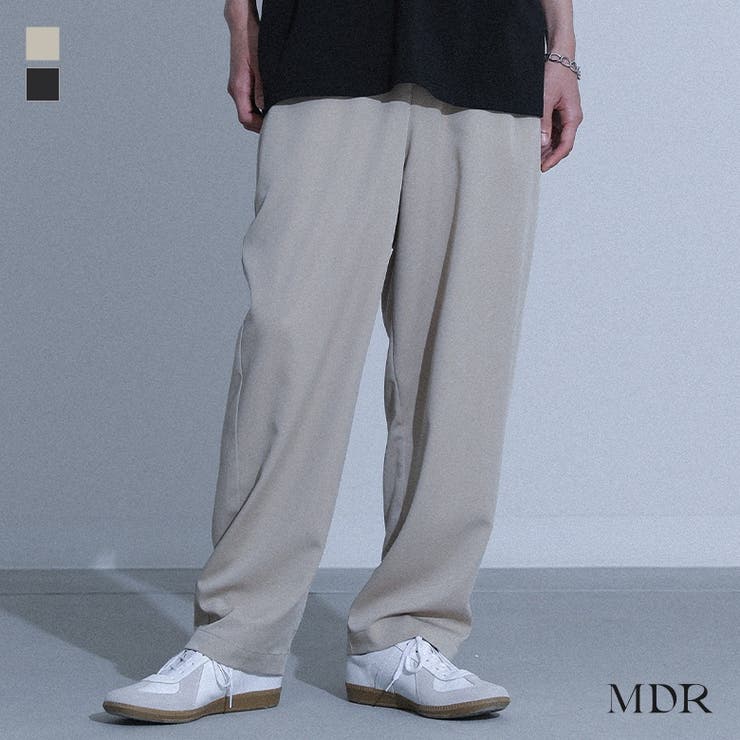 【10％OFFクーポン！11/27(木)1:59まで】osharewalker MDRテーパードイージーパンツ パンツ・ズボン