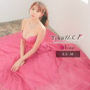 Tika ボーン入りシースルーコルセットベアフレアロングドレス キャバ...(4)
