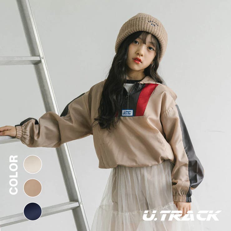 【10%OFFクーポン!12/11(木)1:59まで】URBAN CHERRY 【U.TRACK/ユードットトラック】バックロゴアノラックジャケット アウター(...