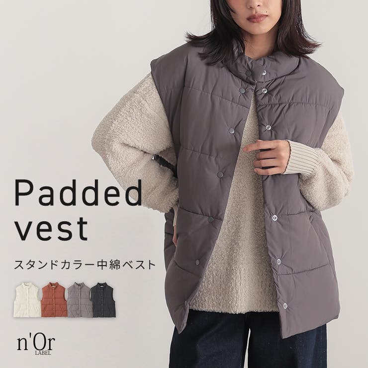 osharewalker n'OrLABEL中綿ベスト アウター(コー...(4)