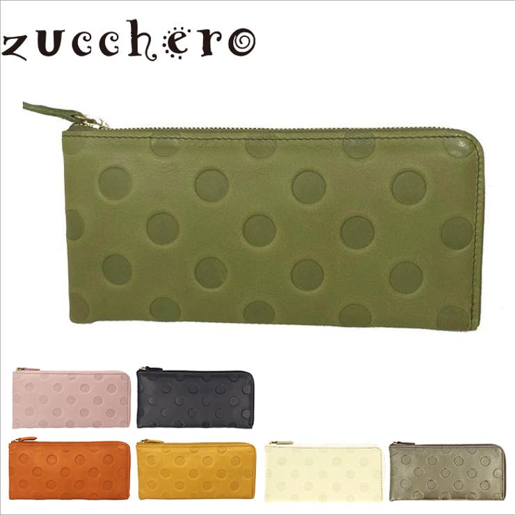 BACKYARD FAMILY un signet ズッケロ 55306 ドット柄L字長財布 財布