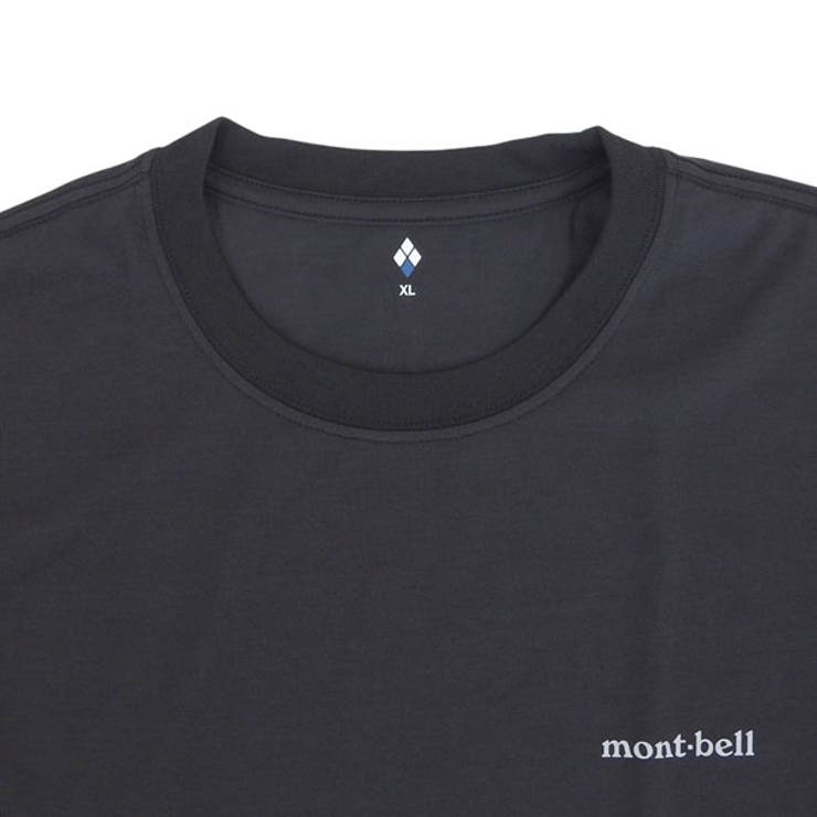 Riverall mont-bell モンベル Tシャツ ロンT メンズ 長袖 XS〜XXL ブラック WIC.ロングスリーブT RXS1114688BK mont-bell トップス 3