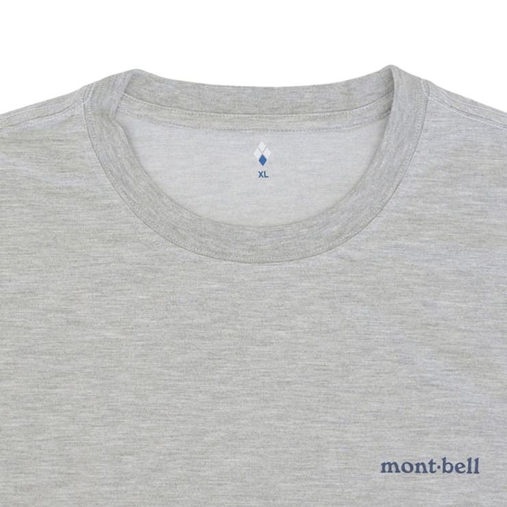 Riverall mont-bell モンベル Tシャツ ロンT メンズ 長袖 XS〜XXL ライトグレー WIC.ロングスリーブT RXS1114688LGY mont-bell トップス 3
