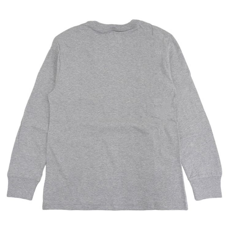 Riverall POLO RALPHAUREN ポロラルフローレン Tシャツ 長袖 ロングTシャツ ロンT メンズ レディース USボーイズサイズ コットン グレー CORE REPLEN 323843804005 POLO RALPHAUREN トッ 2