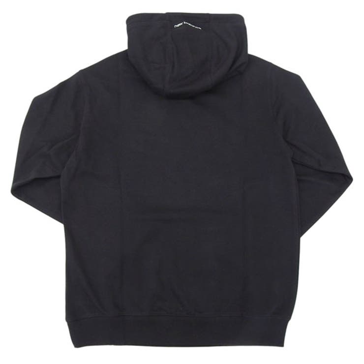 Riverall New Balance ニューバランス パーカー フーディー プルオーバー メンズ レディース L コットン ブラック Essential Small Logo Hoodie NBN0E11013-BLACKL New Balance 2