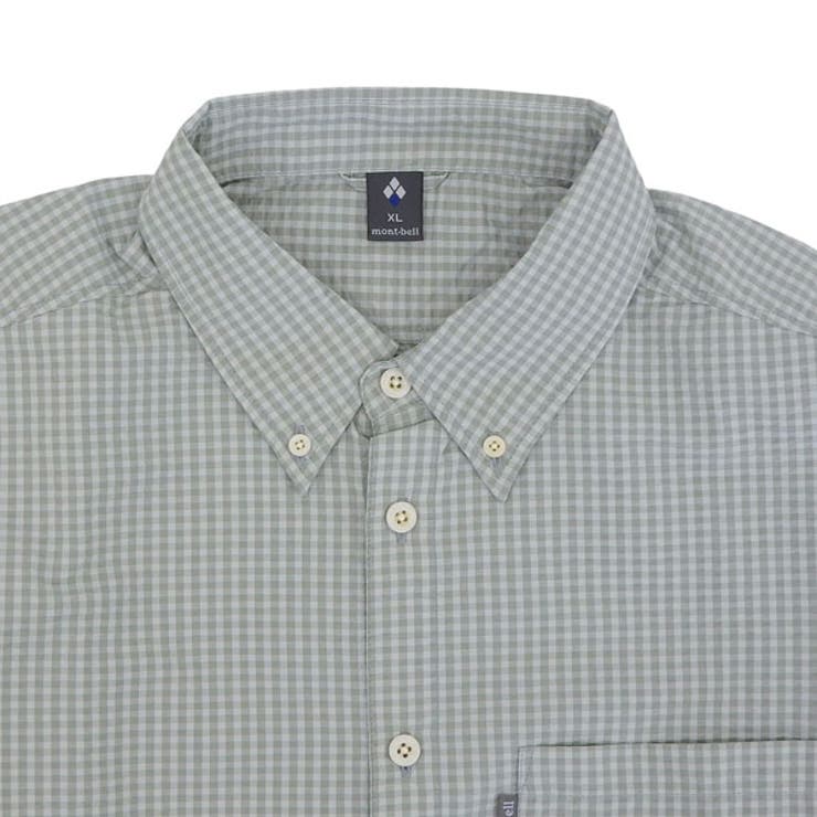 【10％OFFクーポン！10/27(火)9:59まで】Riverall mont-bell モンベル ワイシャツ ボタンダウンシャツ メンズ 長袖 XS?LR ライトグリーン WIC.ドライタッチ ロングスリーブシャツ RXS1114547LGN mon shoplistselect-10405182 SHOPLIST サンプル画像3