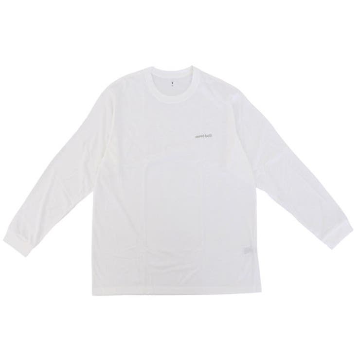 Riverall mont-bell モンベル Tシャツ ロンT メンズ 長袖 XS〜XXL ホワイト WIC.ロングスリーブT RS1114688WT mont-bell トップス