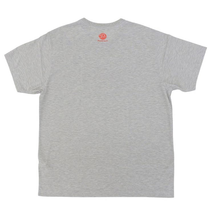 Riverall mont-bell モンベル Tシャツ メンズ レディース 半袖 XS〜XL ライトグレー 50th WIC.T Mマーク RS1114001LGY mont-bell トップス 2