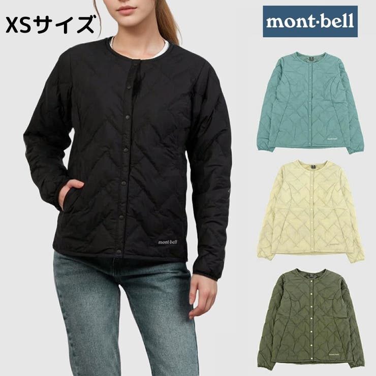 【10％OFFクーポン！3/26(木)1:59まで】Riverall mont-bell モンベル XSサイズ ペリオダウン ラウンドネックジャケット レディース ダウンジャケット ナイロン Superior Down 1101667 mont-bell