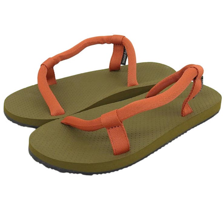 Riverall mont-bell モンベル ソックオンサンダル メンズ レディース キャンプシューズ 22cm〜31cm オレンジ RXS1129715OG mont-bell シューズ・靴