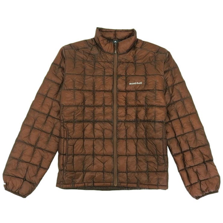 Riverall mont-bell モンベル ダウンジャケット メンズ 防寒着 M ブラウン US ...