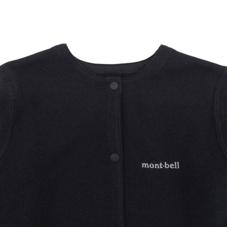 Riverall mont-bell モンベル フリースジャケット レディース アウター S ブラック クリマプラス ニットカーディガン RXS1106664BK mont-bell アウター(コート・ジャケットなど) 3