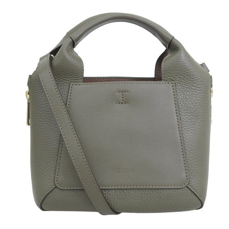 Riverall FURLA フルラ バッグ レディース ショルダーバッグ 2WAY バッグ レザー ダークグレー GILDA MINI TOTE wb00583bx01811282s FURLA バッグ・鞄 2